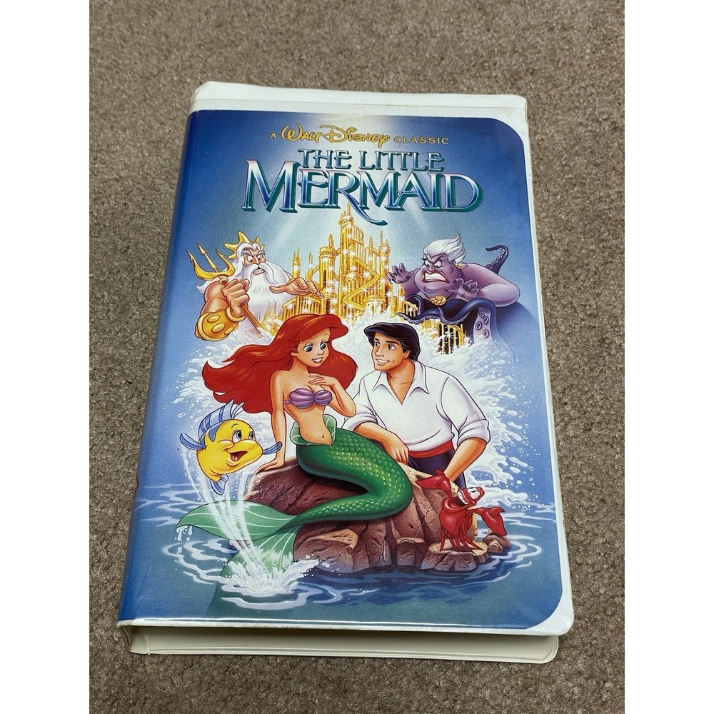 Walt Disney classic VHS Tape 913 The Little Mermaid Black Diamond - Picture 1 of 4